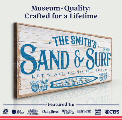 Sand & Surf Sign VIII