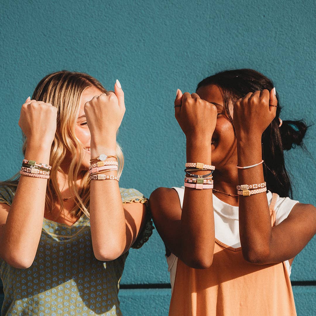 "Groove" Hair Tie Bracelet Set