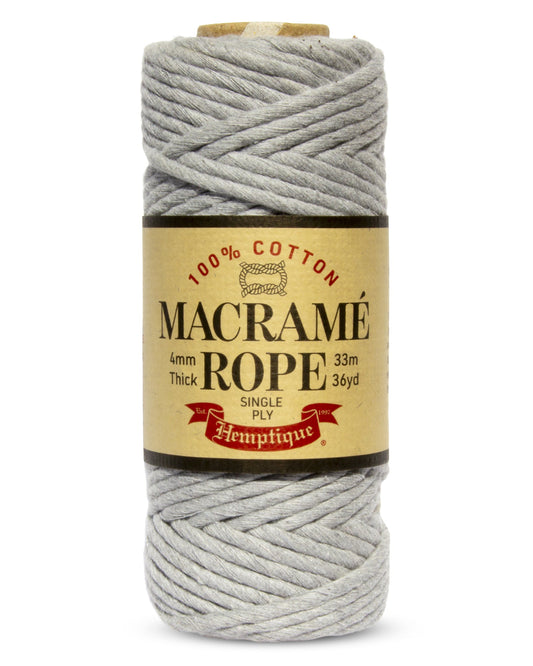 Single Ply Egyptian Cotton Macramé Rope