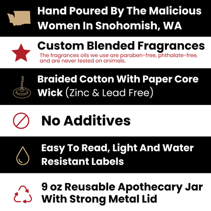 You're The Mom Everyone Wishes They Had | Scent: Grapefruit Negroni | 9oz Mom Candle | Malicious Women Co