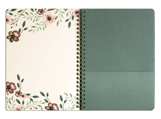 Woodland Floral Mini Notebook