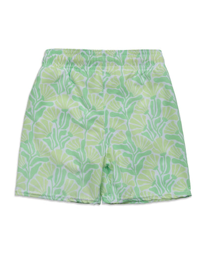 Bloomin' Petals Boys Swim Trunks