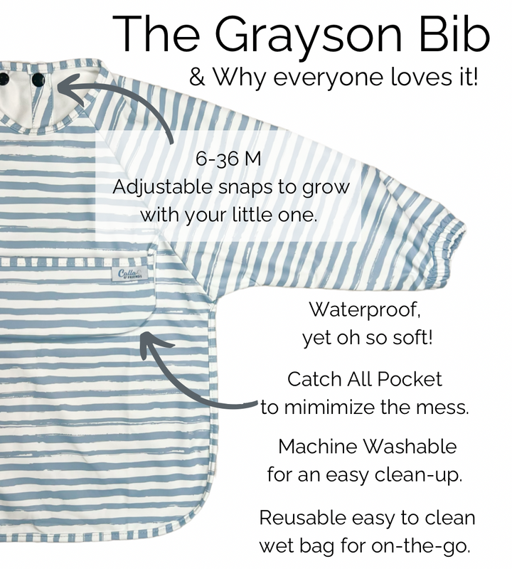 The Grayson Long Sleeve Bib - Checkered