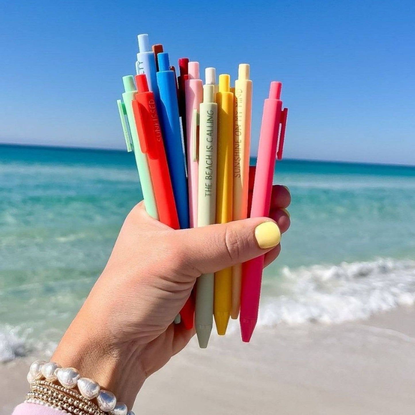 "COMING SOON" Spread Sunshine Coastal-Inspired Pen Set of 12