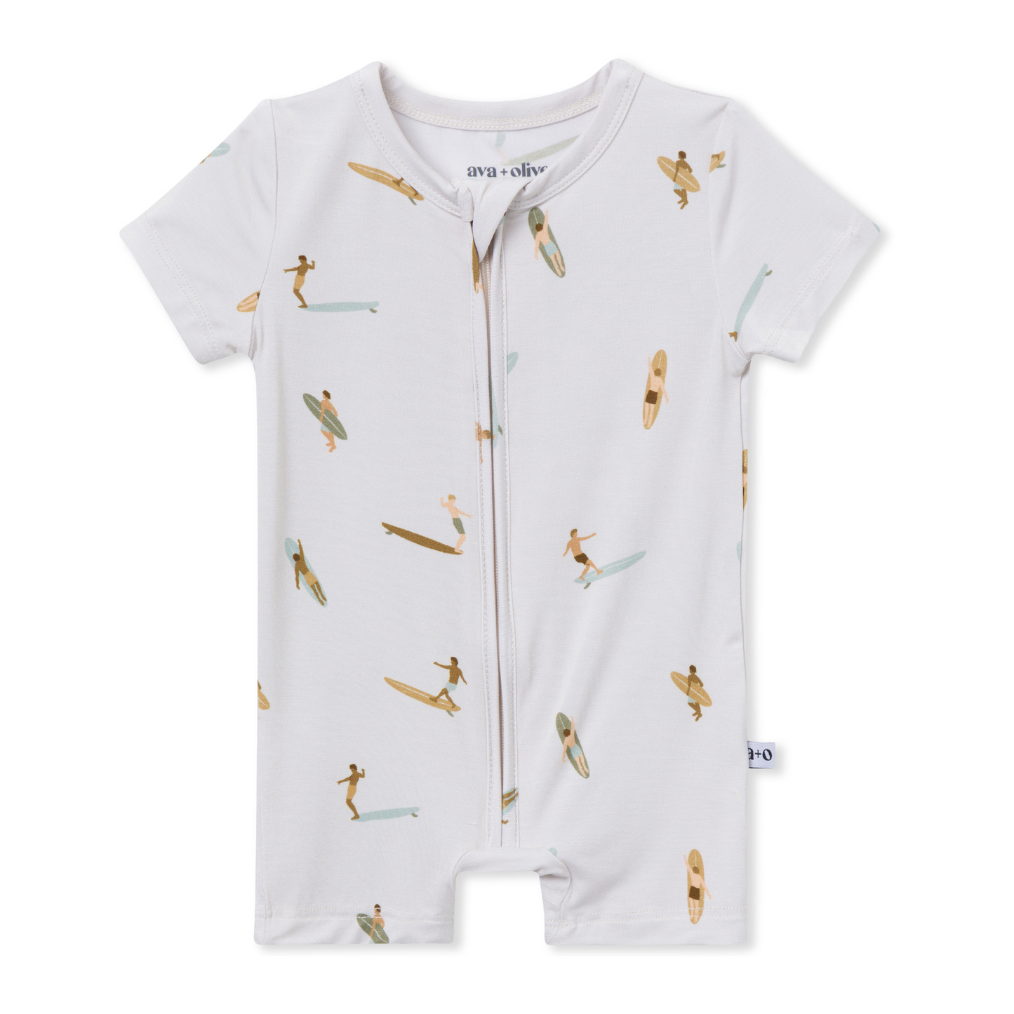 Short Zip Romper