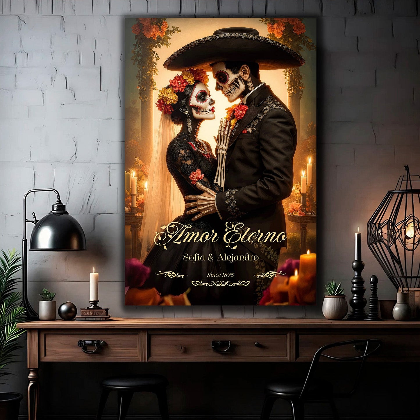 Personalized Eternal Love Halloween Sign