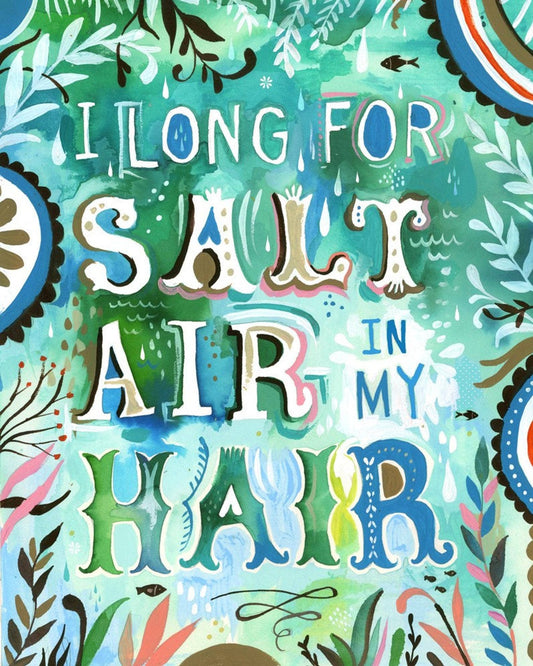 Salt Air Art Print