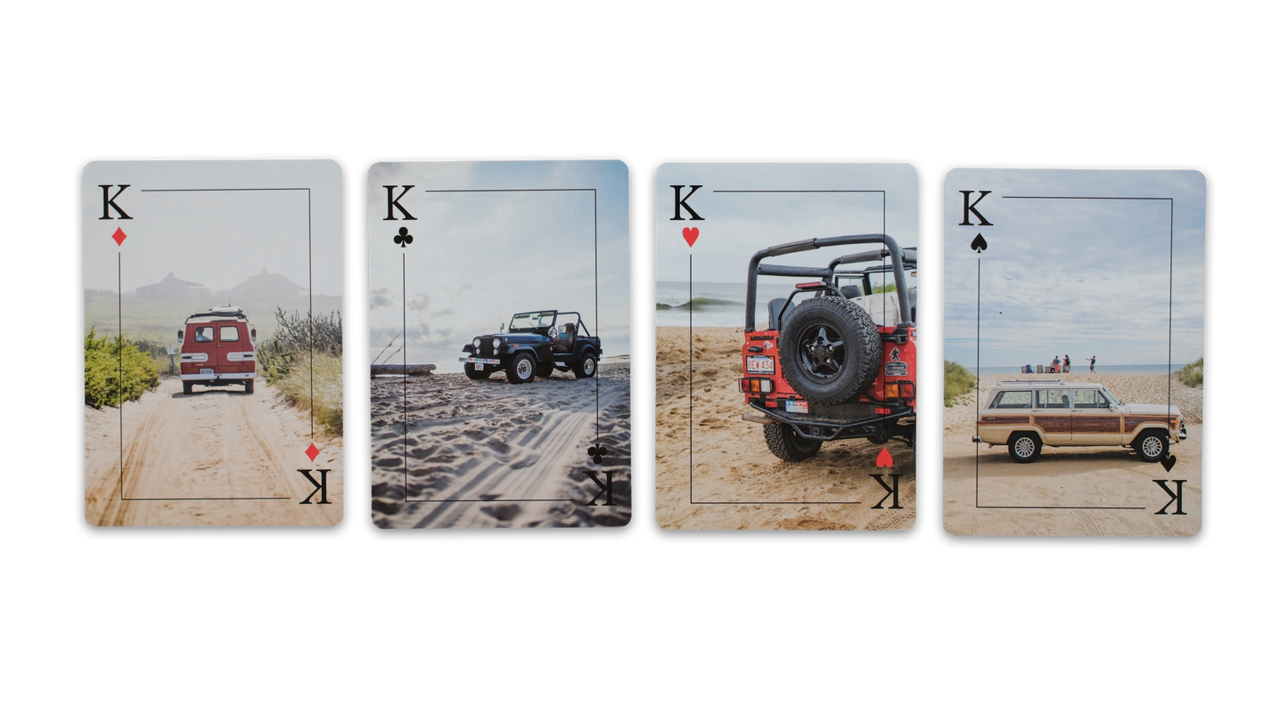 Beach Rides Playing Cards