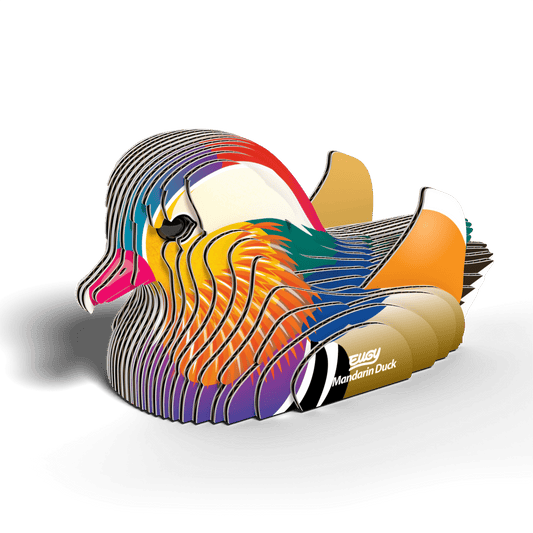 EUGY Mandarin Duck 3D Puzzle