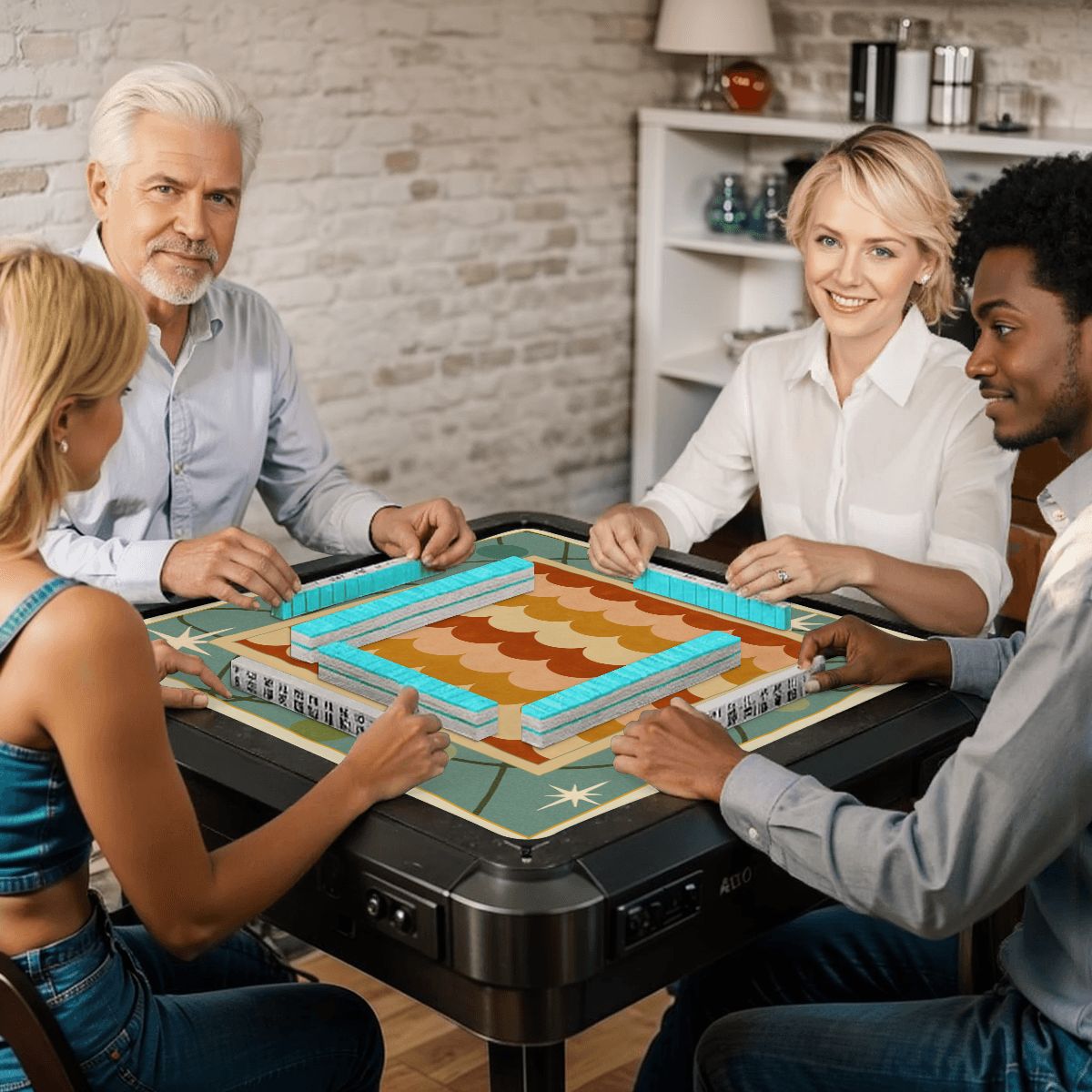Modcentric Atom Mahjong Mat