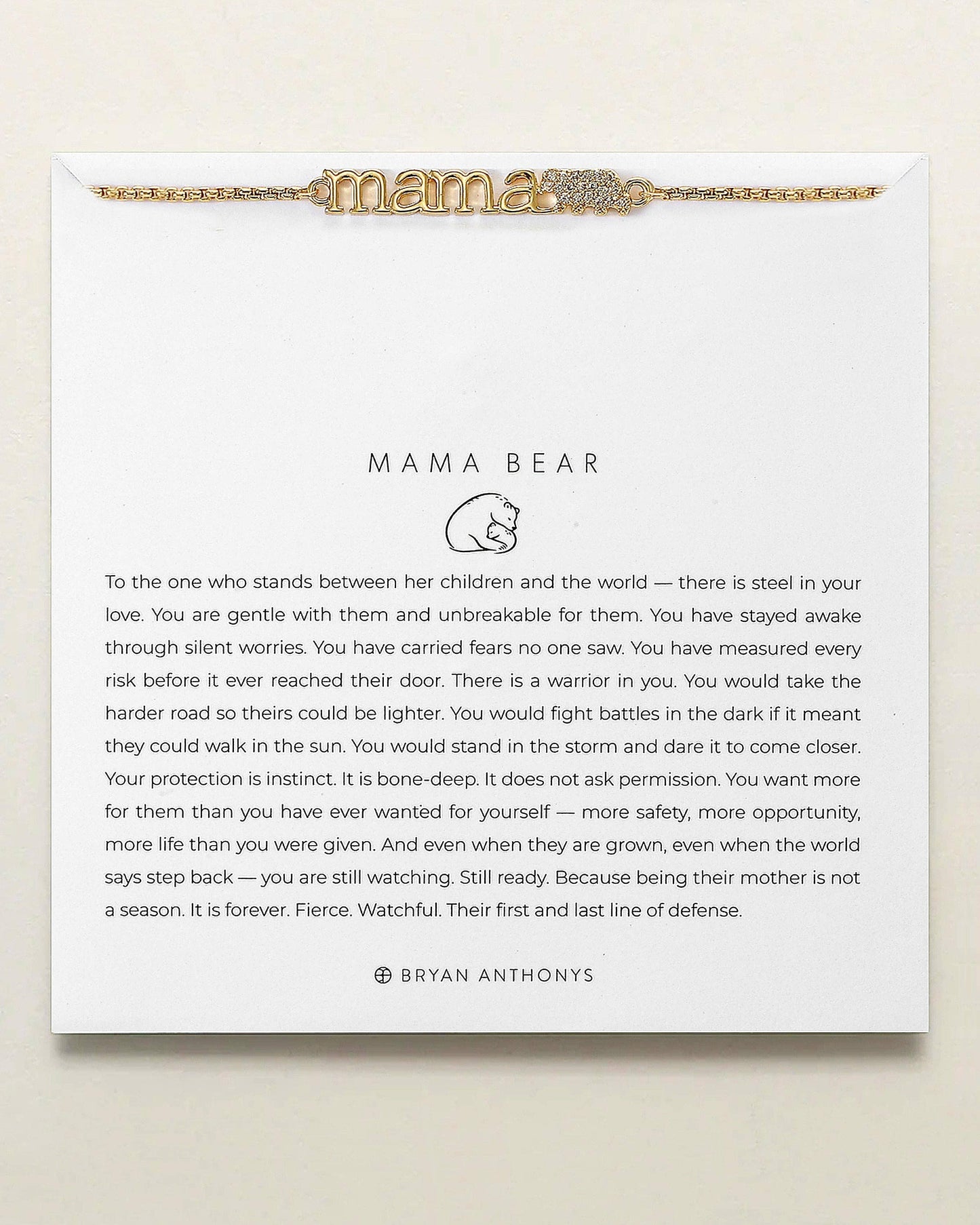 "COMING SOON" Mama Bear Bolo Bracelet