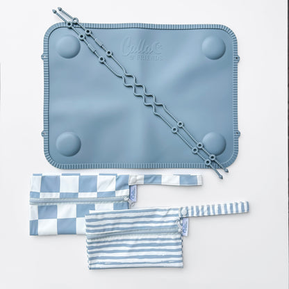The Tidy Traveler - Solid Placemat Set