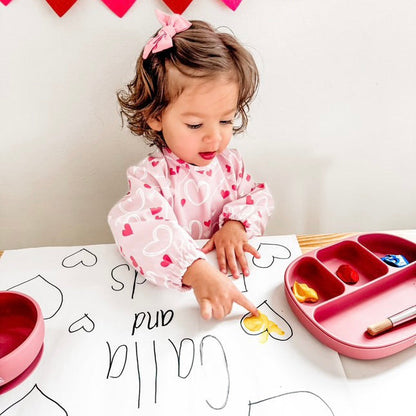 The Grayson Long Sleeve Bib - Limited Edition Love Struck