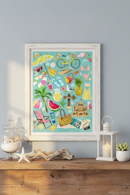 Summer Art Print