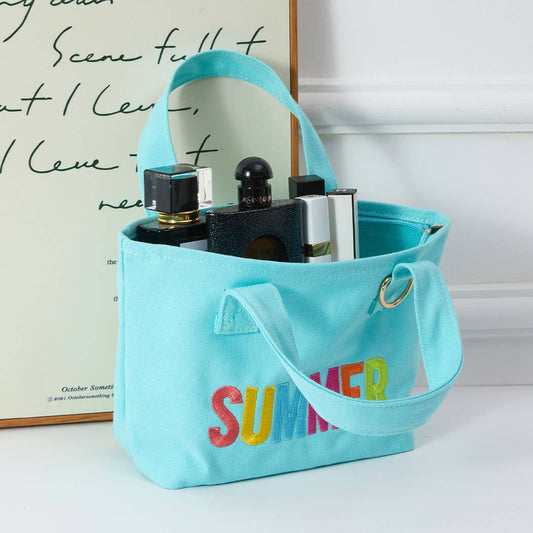 "COMING SOON" SUMMER Mini Tote With Key Ring Holder
