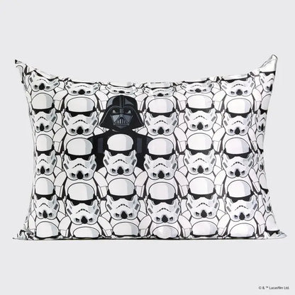 Star Wars™ & Kitsch Satin Pillowcase in Darth Vader & Stormtroopers