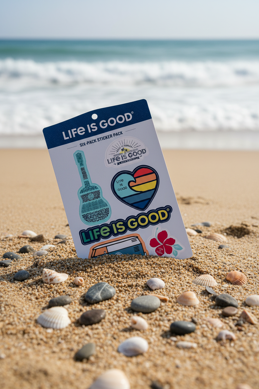 Beach 6 Sticker Pack