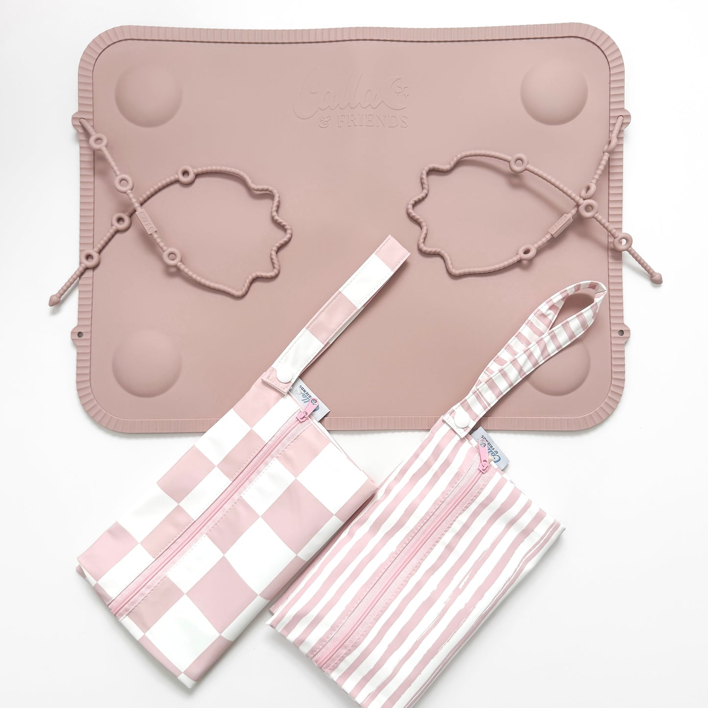 The Tidy Traveler - Solid Placemat Set