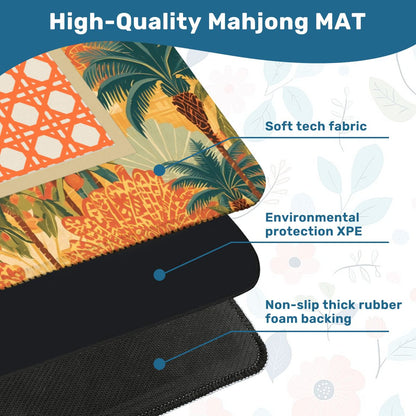 Tropicala Palm Mini Mahjong Mat