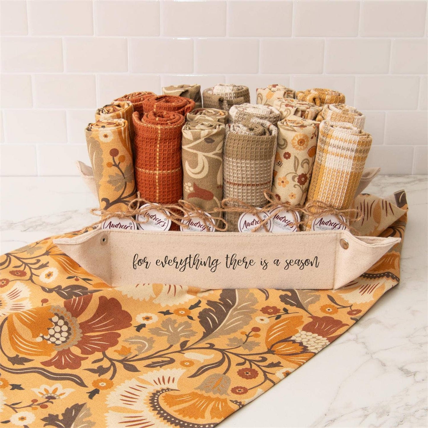 There Is A Season Tea Towels