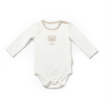 Teddy Ecru Long Sleeve Organic