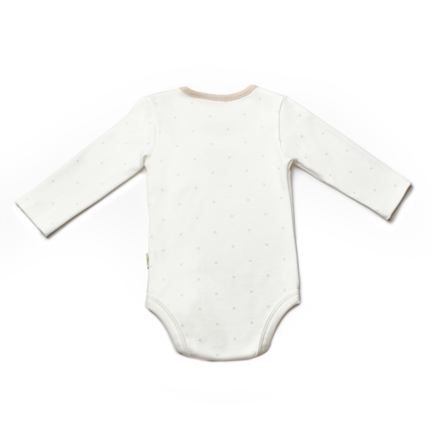 Teddy Ecru Long Sleeve Organic