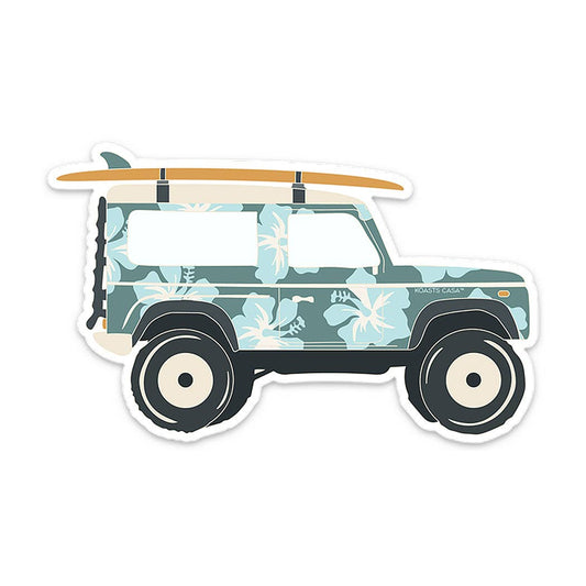 3.5" Hibiscus FJ Sticker