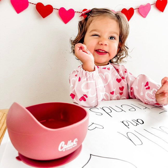 The Grayson Long Sleeve Bib - Limited Edition Love Struck