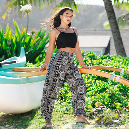 Black Oasis Crop Top