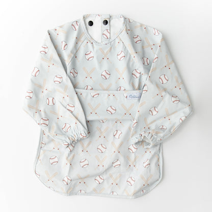 The Grayson Long Sleeve Bib - Baseball