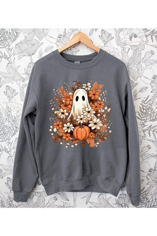 Autumn Ghost Unisex Fleece Sweatshirt