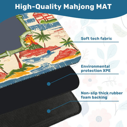 Old World Heritage Mini Mahjong Mat