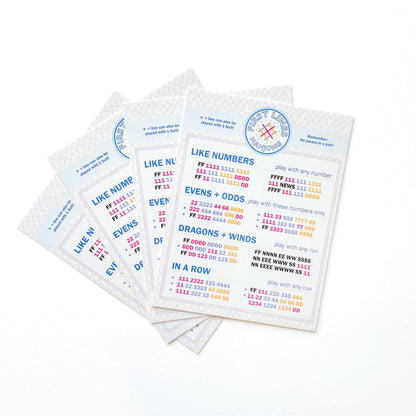 First Lines Mahjong Line Cards