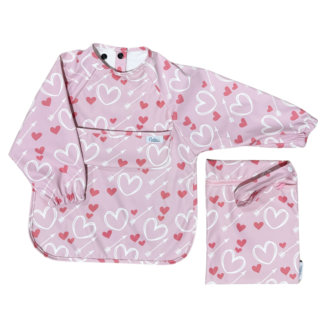 The Grayson Long Sleeve Bib - Limited Edition Love Struck