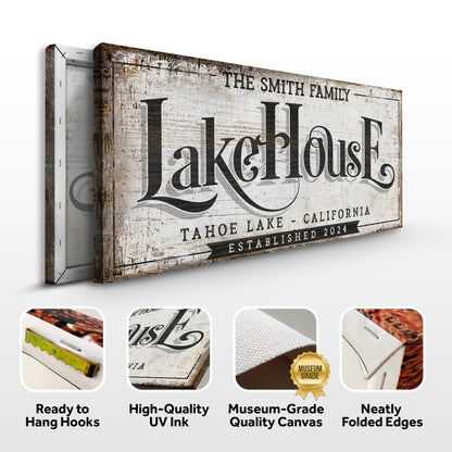 Lake House Sign XI