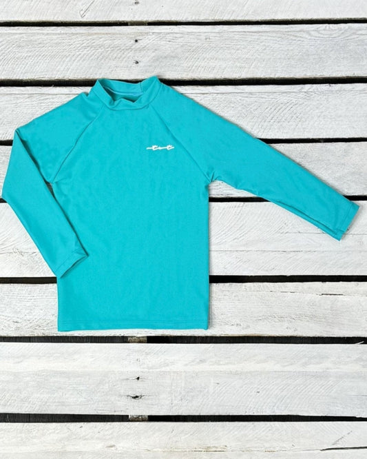 Aqua Long Sleeve Sun Shirt