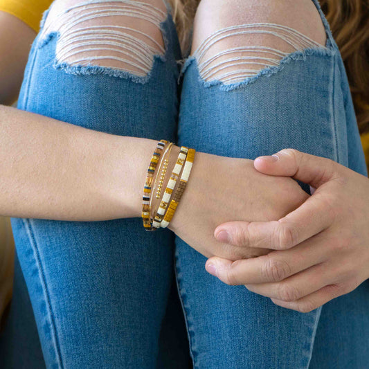 ARIZONA - Tila Bead Bracelet Stack