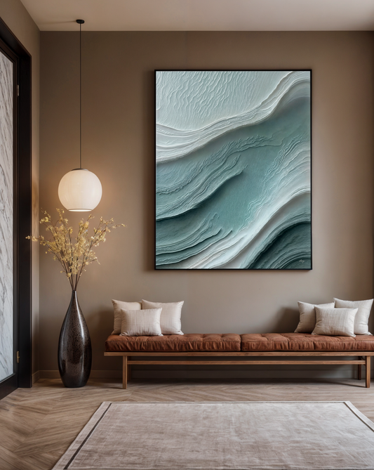 Canvas Print: "Aegean Layers II"