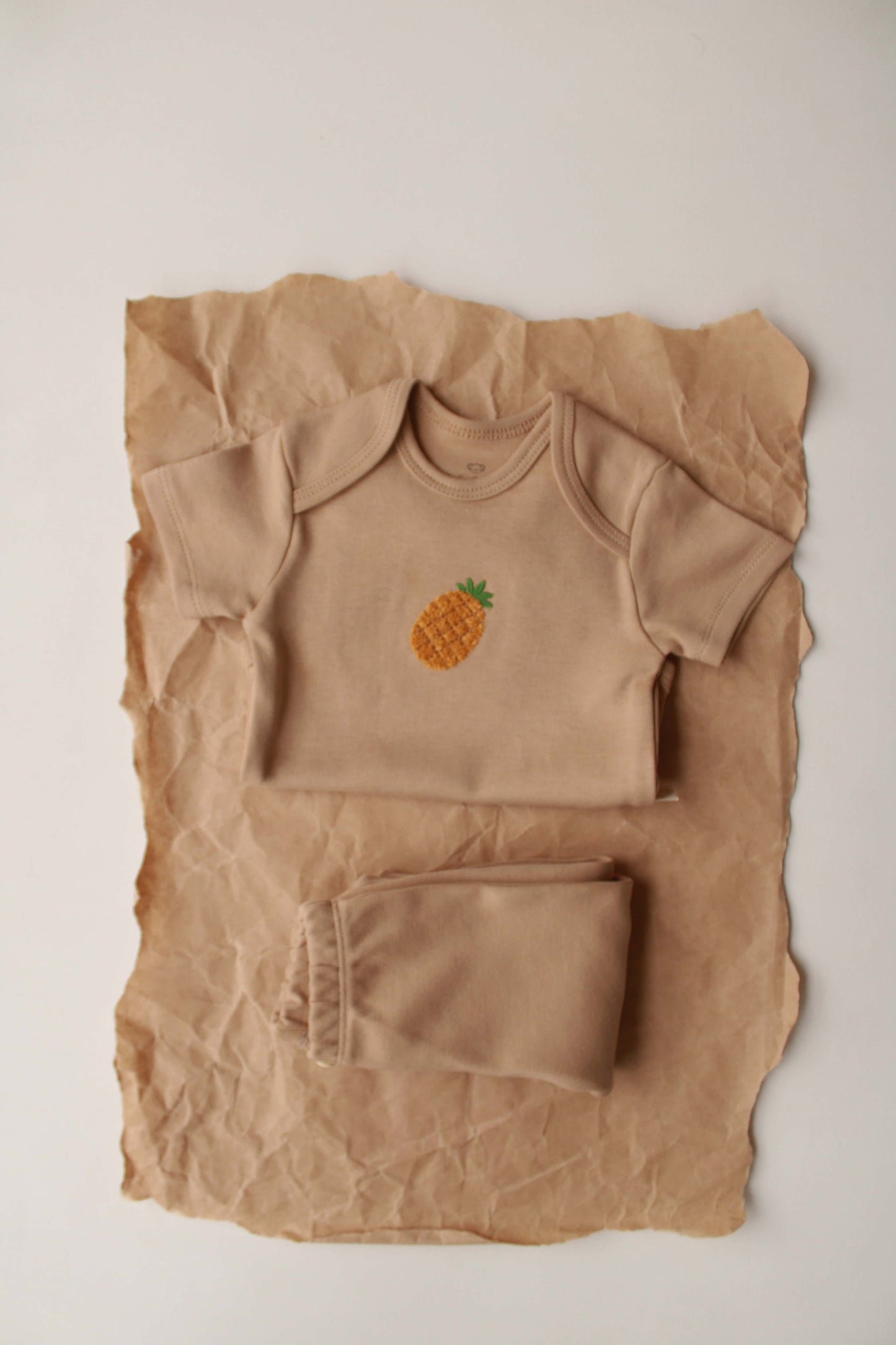 Pineapple Short Sleeve-Pant Set