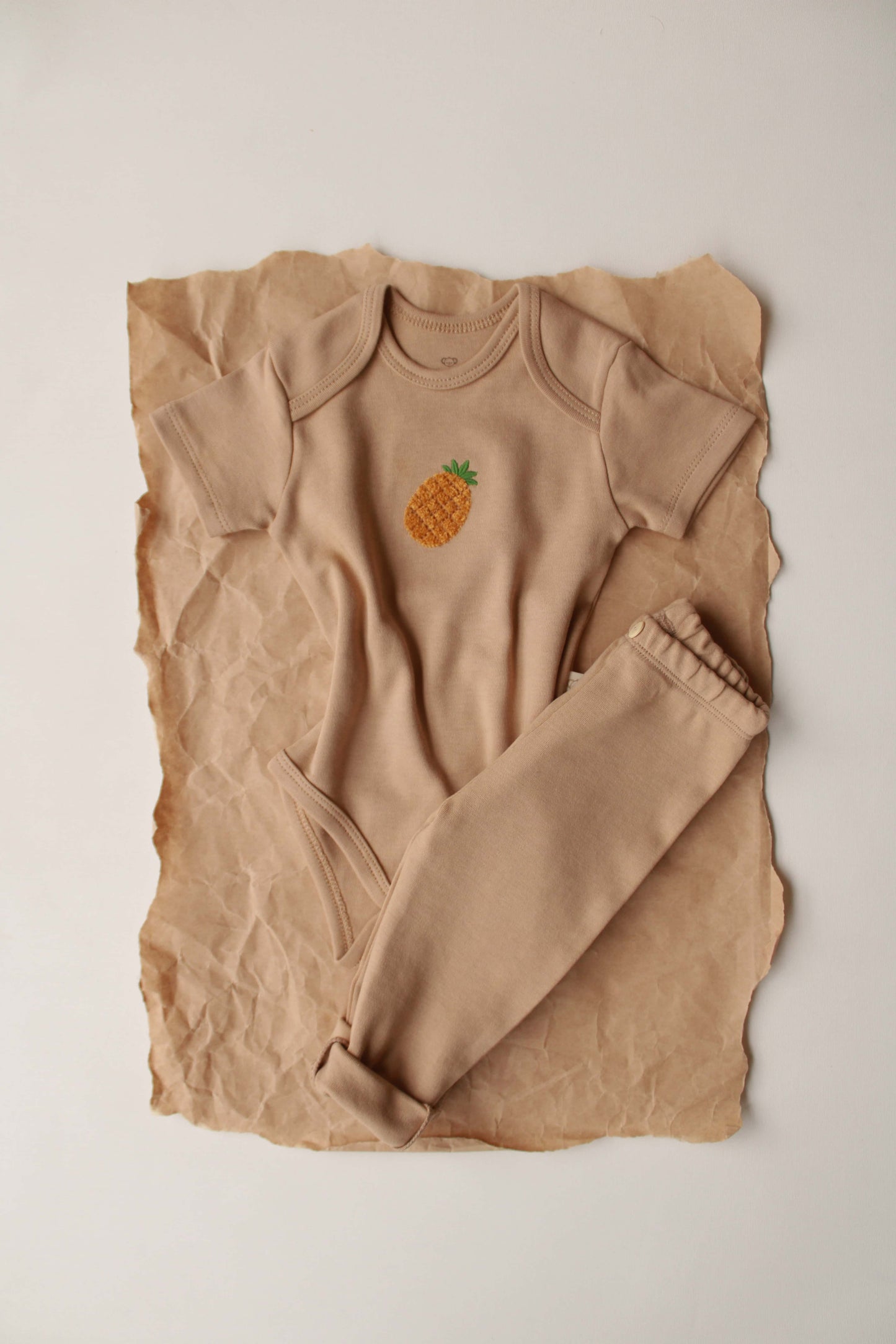 Pineapple Short Sleeve-Pant Set