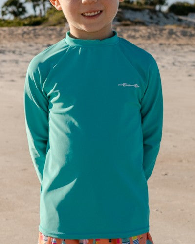 Aqua Long Sleeve Sun Shirt