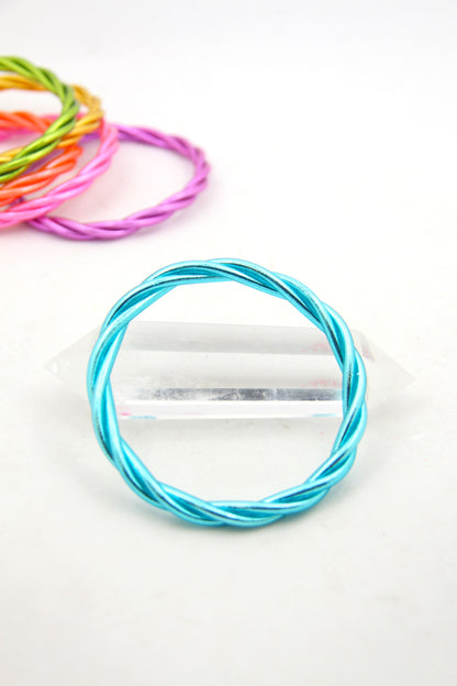 Twisted Thai Buddhist Temple Bracelets, Mantra Bangle, Kumlai, Colors & Sizes Available