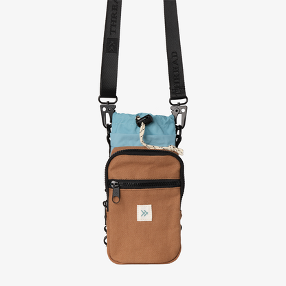 Color Block Canvas - Water Bottle Sling Bag
