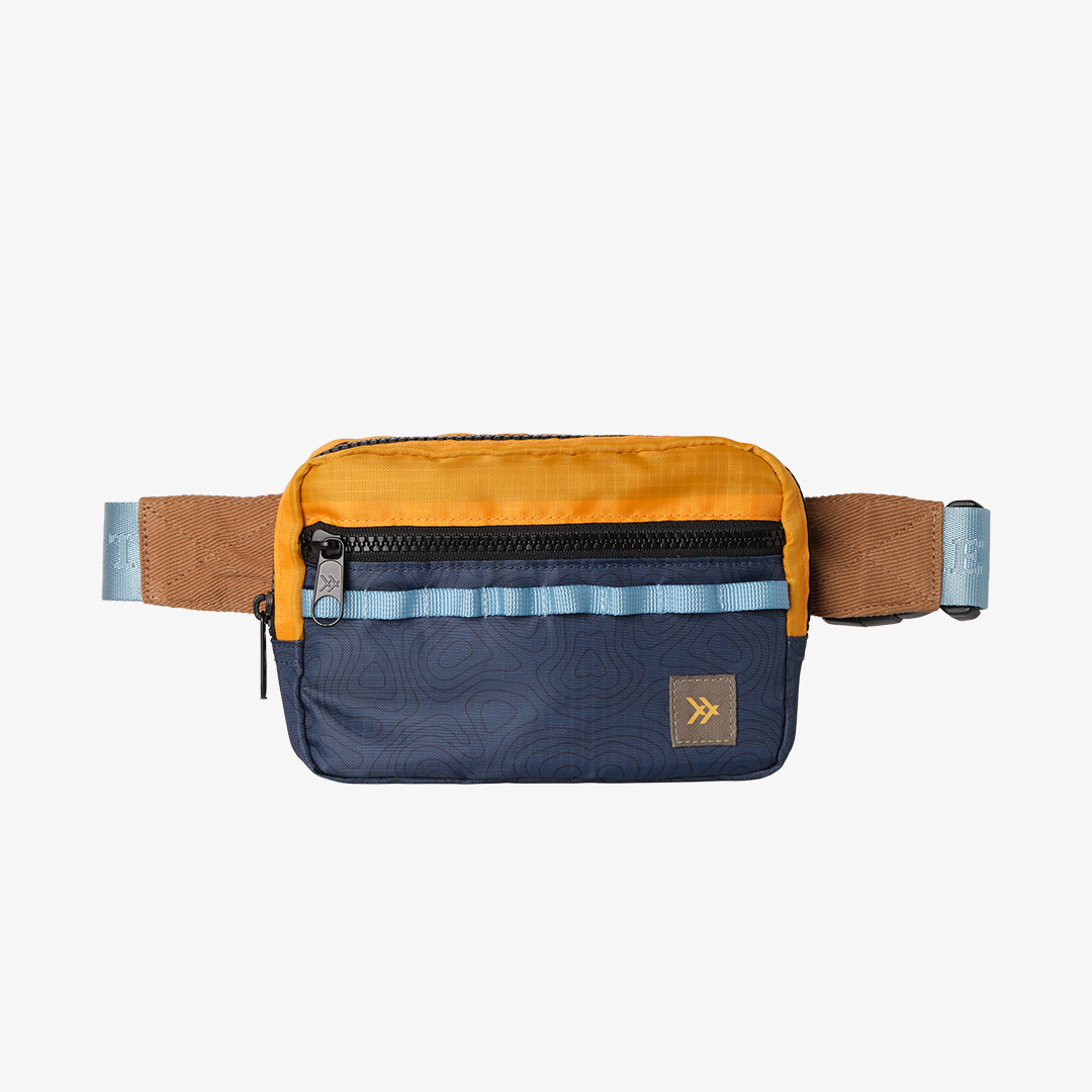 Color Block Canvas - Belt Bag