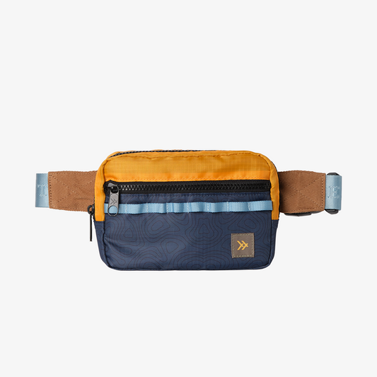 Color Block Canvas - Belt Bag