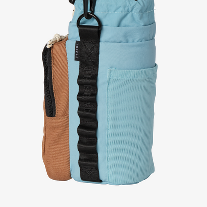 Color Block Canvas - Water Bottle Sling Bag