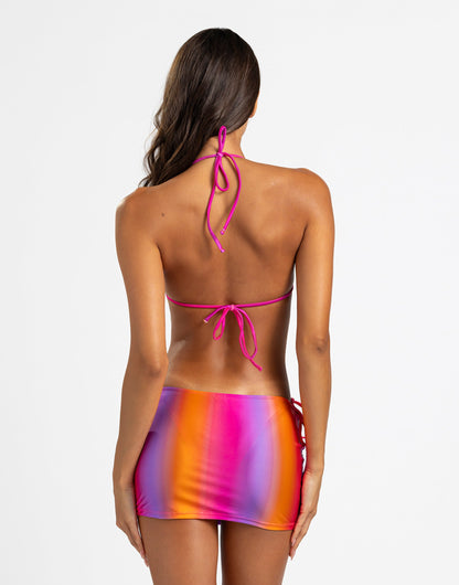 Luna Mini Skirt - Pink Ombre