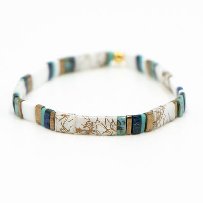 TIDAL WAVE - Tila Bead Bracelets Stack