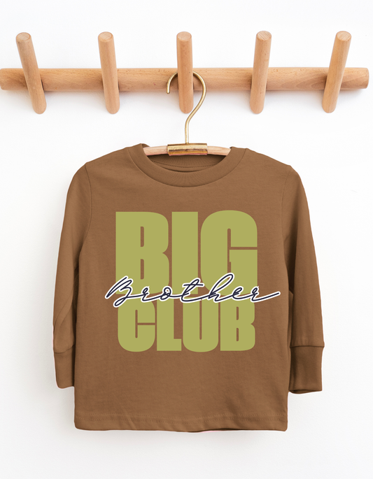 Big Brother Youth & Toddler Long Sleeve Graphic Tee