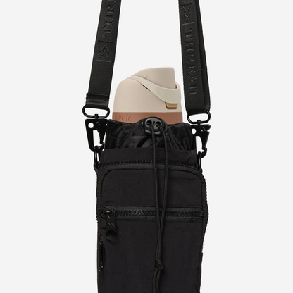 Black - Water Bottle Sling Bag